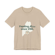 Load image into Gallery viewer, Feeding Maine Unisex Short Sleeve Tee (Available in 7 colors)
