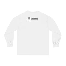 Load image into Gallery viewer, Apple Corps Volunteer - Long Sleeve Crewneck T-Shirt Square with Apple
