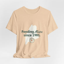 Load image into Gallery viewer, Feeding Maine Unisex Short Sleeve Tee (Available in 7 colors)
