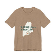 Load image into Gallery viewer, Feeding Maine Unisex Short Sleeve Tee (Available in 7 colors)
