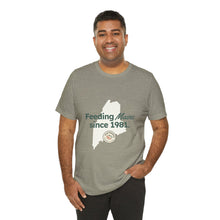 Load image into Gallery viewer, Feeding Maine Unisex Short Sleeve Tee (Available in 7 colors)
