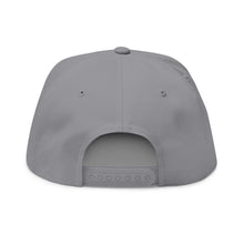 Load image into Gallery viewer, Flat Bill Cap (Embroidery) (Available in White and Grey)
