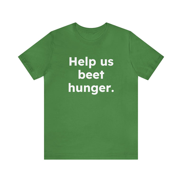 Cooking Matters - Beet Hunger. Unisex Jersey Short Sleeve Tee