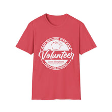 Load image into Gallery viewer, Volunteer - Circle Unisex Softstyle T-Shirt
