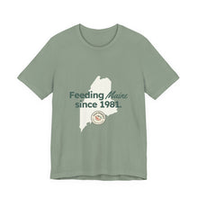 Load image into Gallery viewer, Feeding Maine Unisex Short Sleeve Tee (Available in 7 colors)
