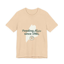 Load image into Gallery viewer, Feeding Maine Unisex Short Sleeve Tee (Available in 7 colors)
