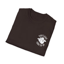 Load image into Gallery viewer, Farm Fresh Rewards - Portland Food Co-Op on Front Unisex Softstyle T-Shirt
