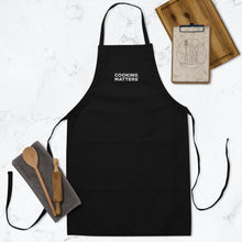 Load image into Gallery viewer, Cooking Matters Embroidered Apron
