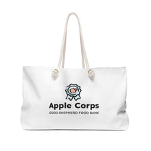 Load image into Gallery viewer, Apple Corps Volunteer - Badge Weekender Bag
