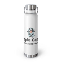 Load image into Gallery viewer, Apple Corps Volunteer - Badge Copper Vacuum Insulated Bottle, 22oz
