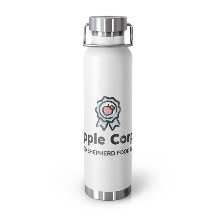 Apple Corps Volunteer - Badge Copper Vacuum Insulated Bottle, 22oz