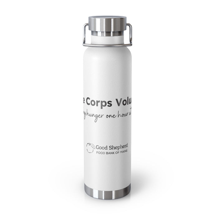 Apple Corps Volunteer - One Hour Copper Vacuum Insulated Bottle, 22oz