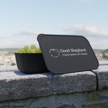 Load image into Gallery viewer, Food Bank Logo PLA Bento Box with Band and Utensils
