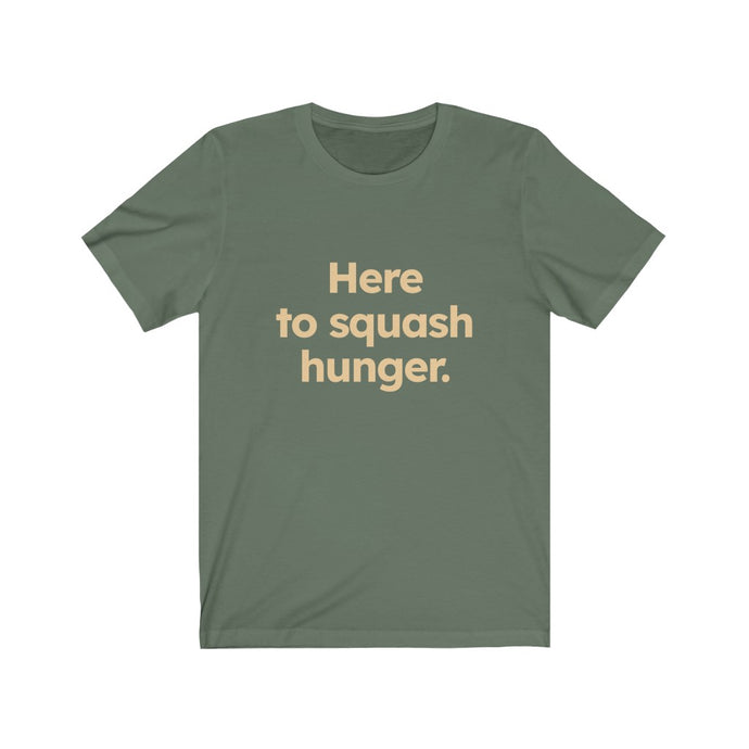 Squash Hunger. Unisex Jersey Short Sleeve Tee