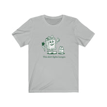 Load image into Gallery viewer, Grocery Bag Fighting Hunger. Unisex Jersey Short Sleeve Tee
