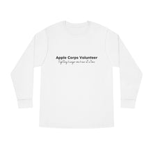 Load image into Gallery viewer, Apple Corps Volunteer - One Hour Long Sleeve Crewneck Tee
