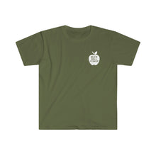 Load image into Gallery viewer, Farm Fresh Rewards - Blue Hill Coop on Front Unisex Softstyle T-Shirt
