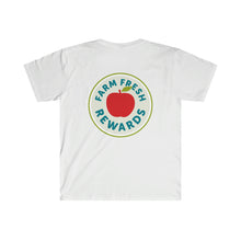 Load image into Gallery viewer, Farm Fresh Rewards - Rising Tide on Front Unisex Softstyle T-Shirt

