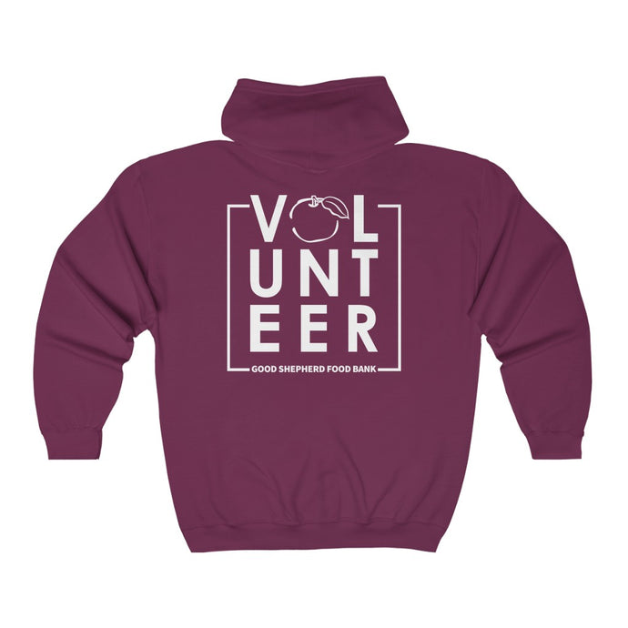 Apple Corps Volunteer - Volunteer Zip Hoodie Sweatshirt Square