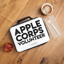 Load image into Gallery viewer, Apple Corps Volunteer - Square Lunch Bag
