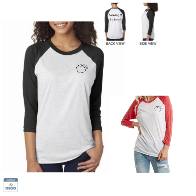 3/4 Sleeve Baseball Ringer T-Shirt - Unisex Fit