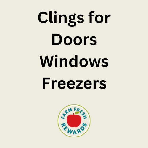 Farm Fresh Rewards - FFR Logo Window Clings