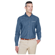 Load image into Gallery viewer, Long Sleeve Denim Button Down - Men&#39;s Fit
