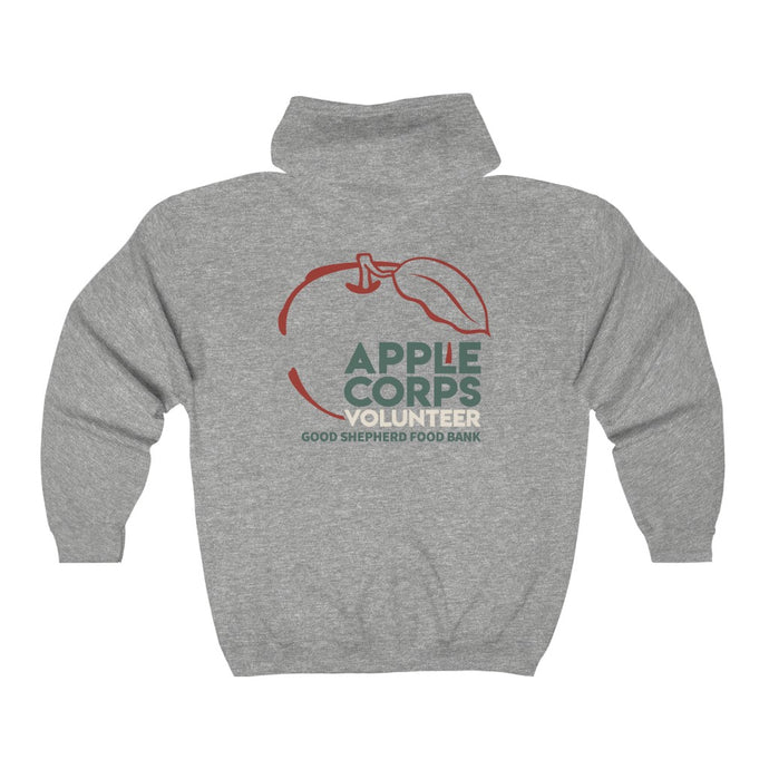 Apple Corps Volunteer - Apple Zip Hoodie Sweatshirt