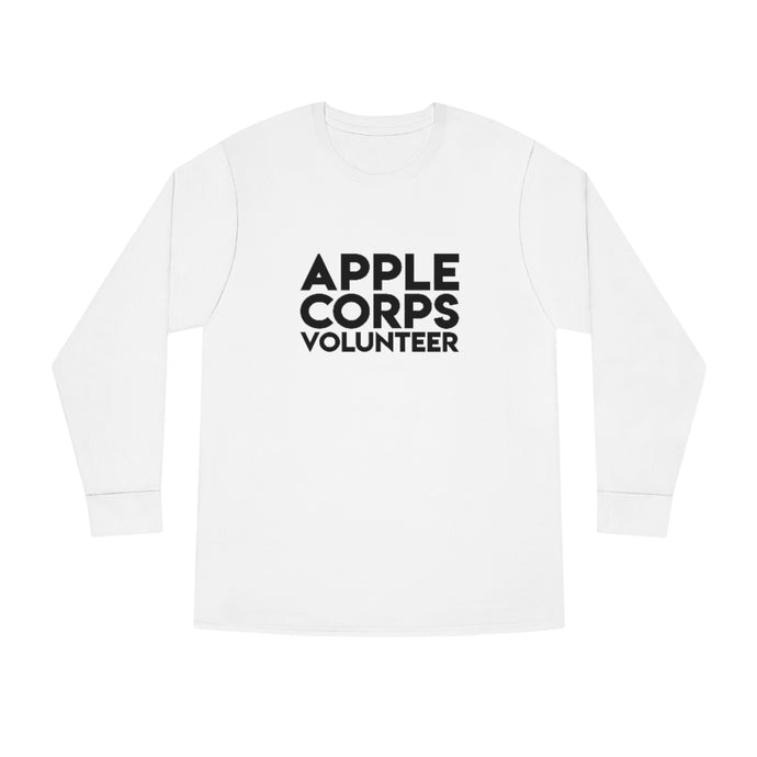 Apple Corps Volunteer - Square Long Sleeve Crewneck Tee
