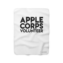 Load image into Gallery viewer, Apple Corps Volunteer - Square Sherpa Fleece Blanket
