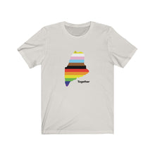 Load image into Gallery viewer, Together Maine. Unisex Jersey Short Sleeve Tee
