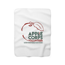 Load image into Gallery viewer, Apple Corps Volunteer - Apple Sherpa Fleece Blanket
