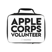 Load image into Gallery viewer, Apple Corps Volunteer - Square Lunch Bag

