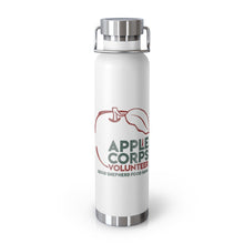Load image into Gallery viewer, Apple Corps Volunteer - Apple Copper Vacuum Insulated Bottle, 22oz
